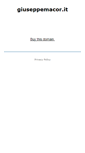 Mobile Screenshot of giuseppemacor.it
